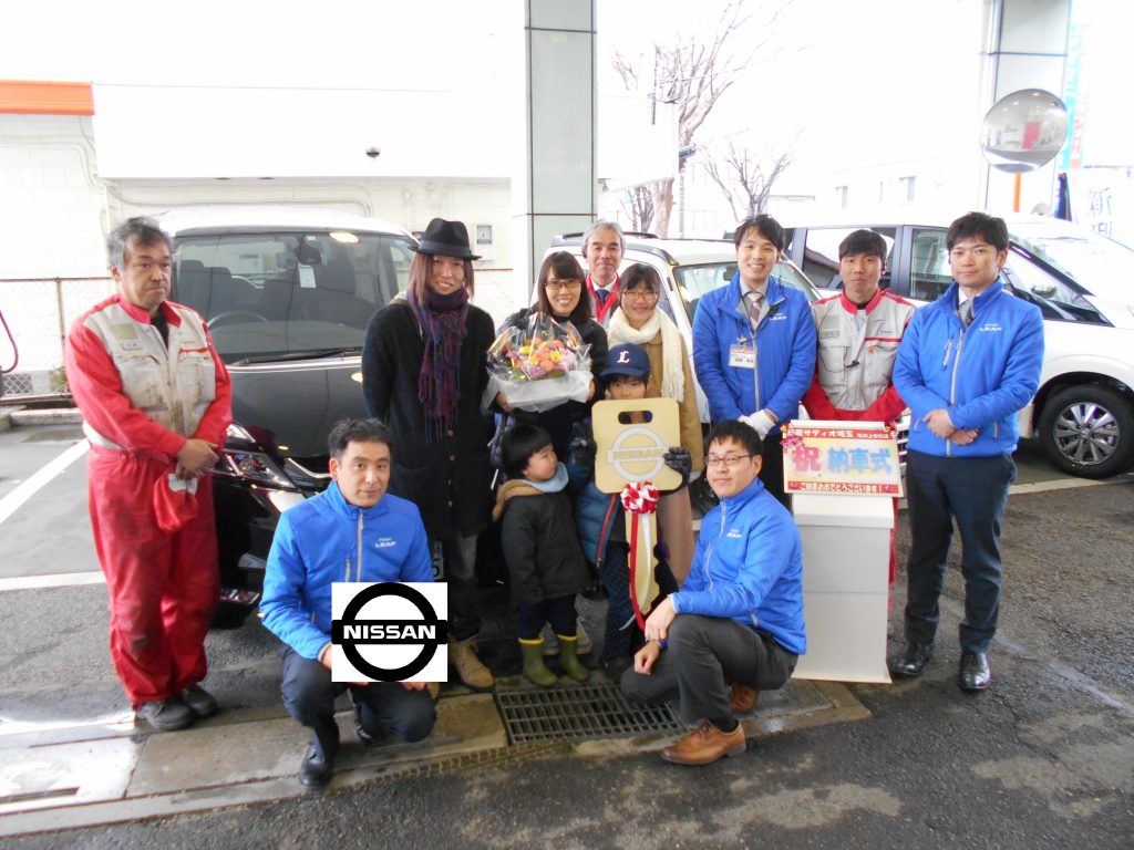 Ｋ様ファミリー様／所沢上安松／所沢上安松店　新車納車式