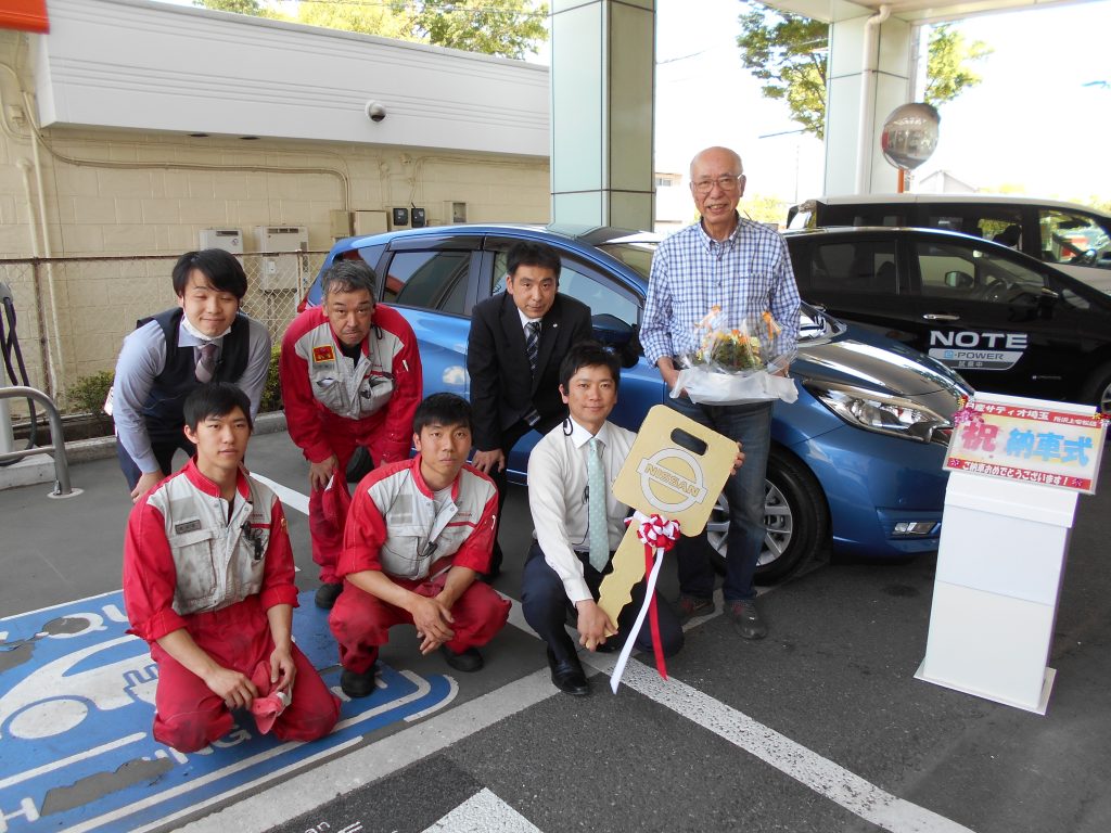 Ｙ様／所沢上安松／所沢上安松店　新車納車式
