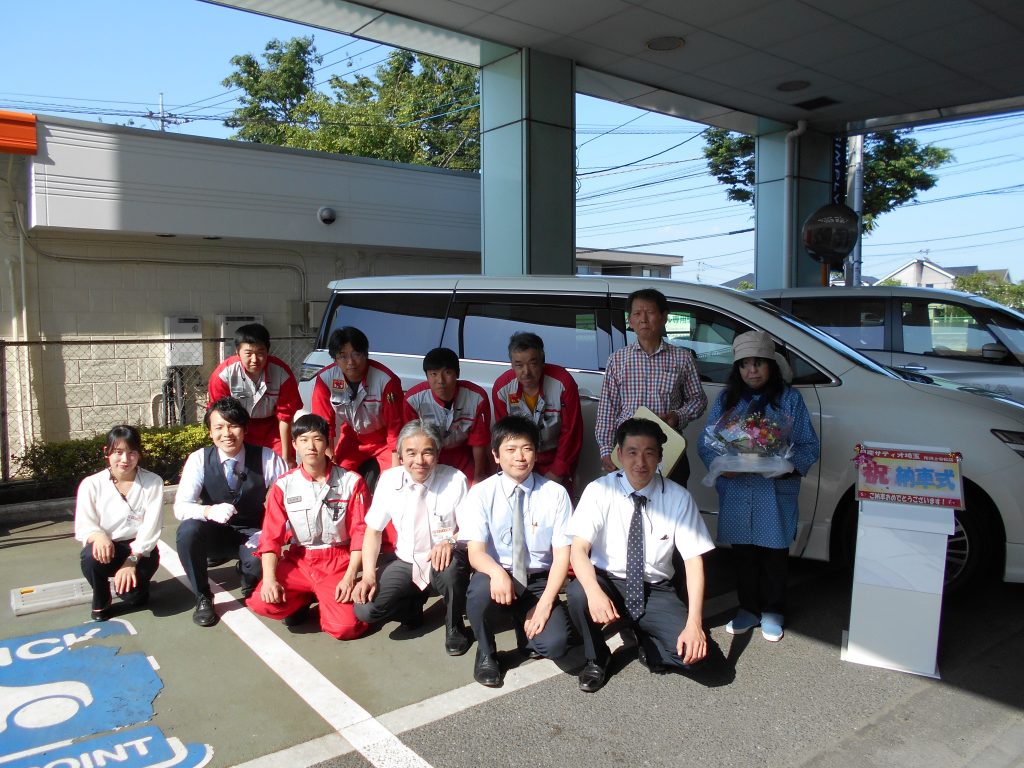 Ｕ様／所沢上安松／所沢上安松店　納車式