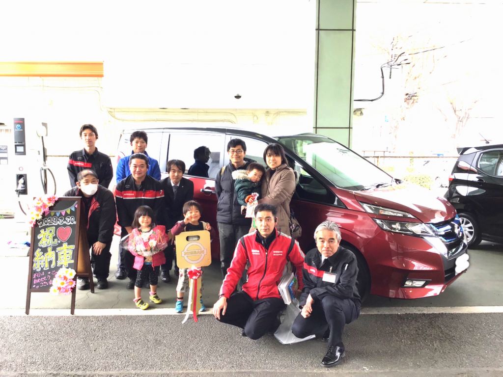 Ｕ様／所沢上安松／新車納車式　所沢上安松店