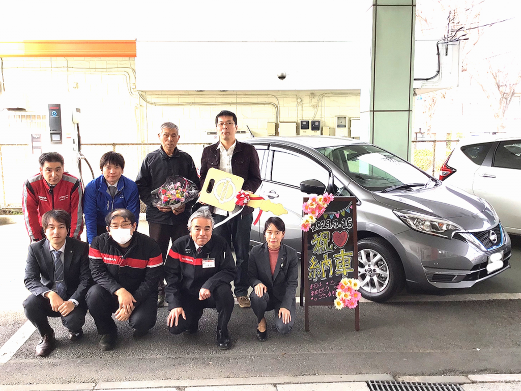 Ｎ様／所沢上安松／新車納車式　所沢上安松店