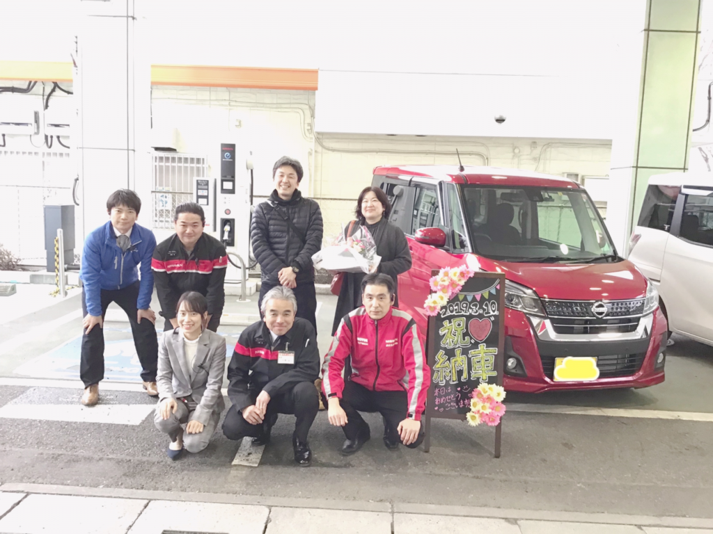 Ｎ様／所沢上安松／所沢上安松店　新車納車式