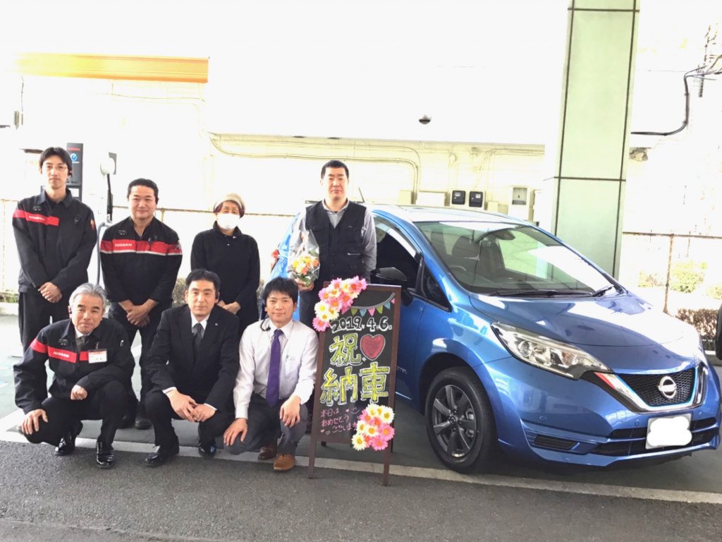 Ｎ様／所沢上安松／新車納車式　所沢上安松店