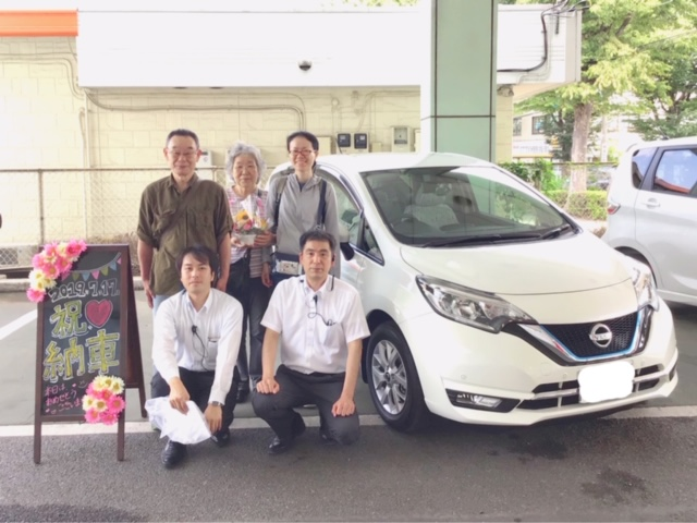 Ｓ様／所沢上安松／新車納車式　所沢上安松店