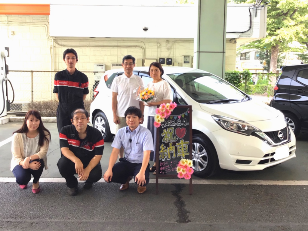 Ｍ様／所沢上安松／新車納車式　所沢上安松店＾＾