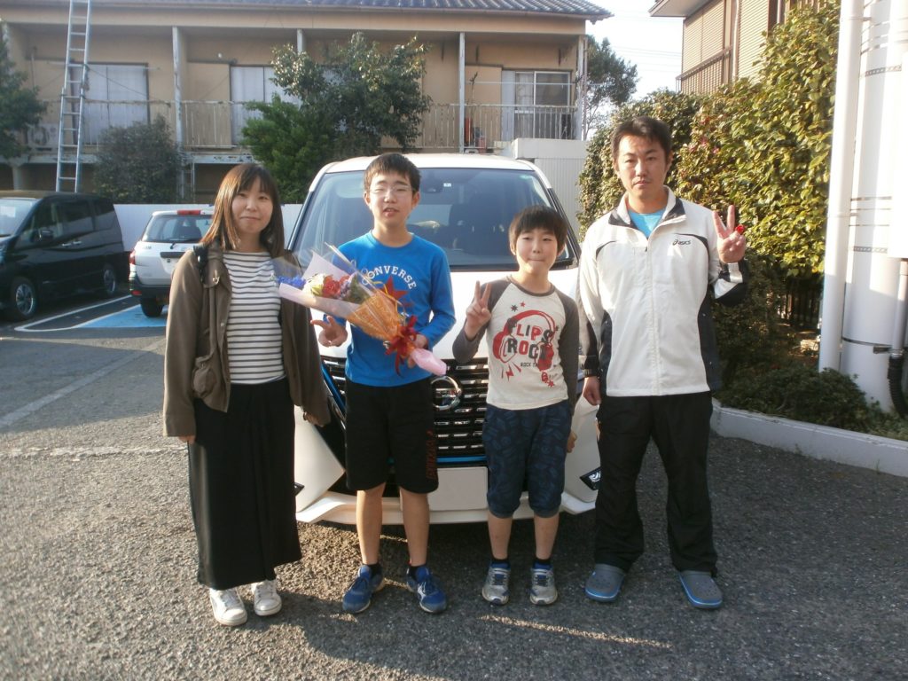 Ｍ様／狭山／＊狭山店　新車納車式写真＊
