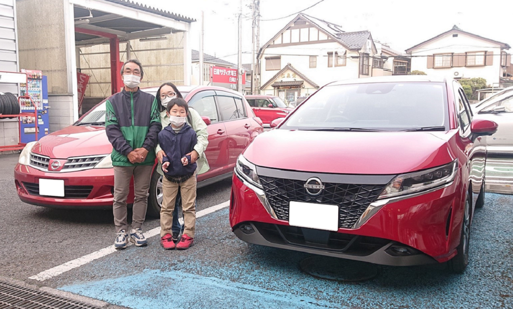 H様／白岡／白岡店　納車式