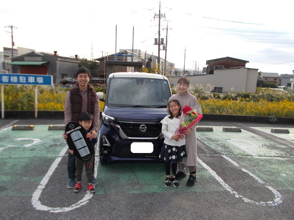 Ｍ様／川口芝／◇新車納車式　川口芝店◇