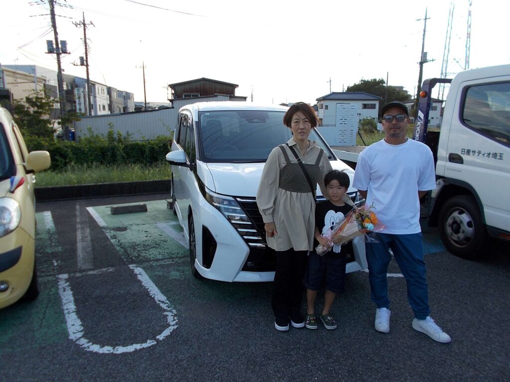 Ｆ様／川口芝／☺新車納車式　川口芝店☺