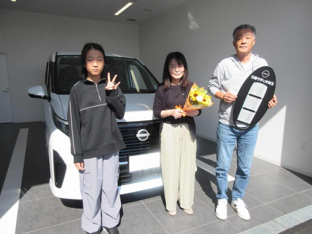 M様／坂戸／＊坂戸店　納車式＊