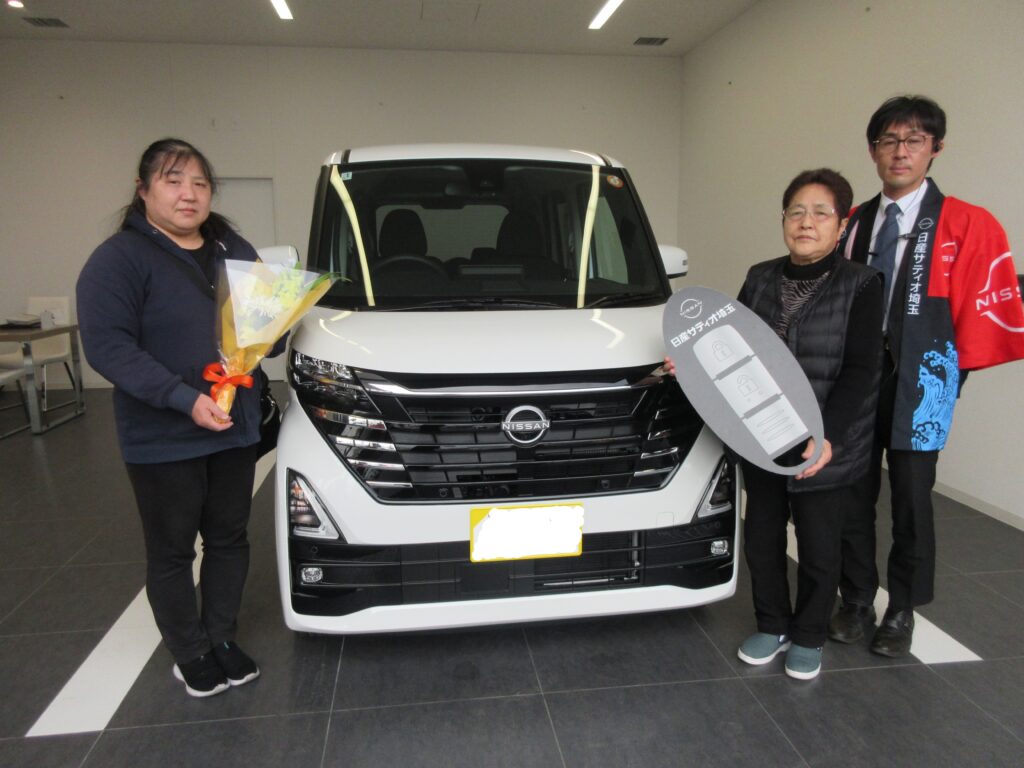 F様／坂戸／＊坂戸店　納車式＊