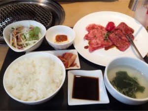 焼肉たべた