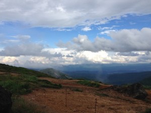 景色バイク