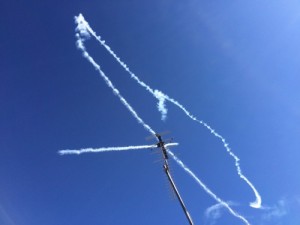 航空ショーハート